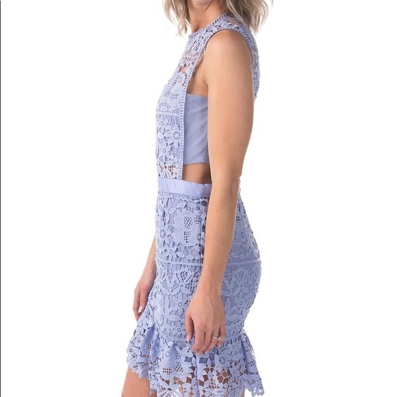 💜Gorgeous Lavender Crochet Dress💜 - Picture 3 of 6